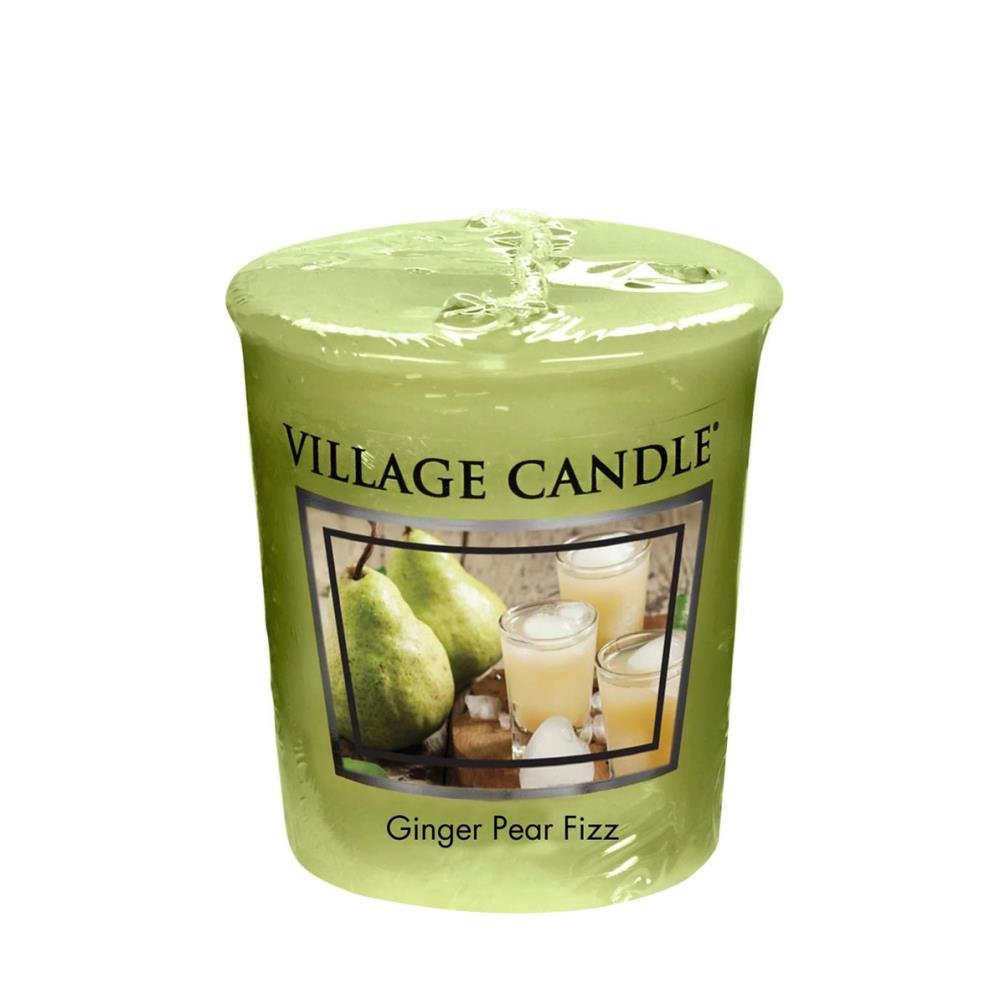 Village Candle Ginger Pear Fizz Votive Candle £2.33